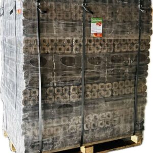 Pini Kay Hartholzbriketts Eiche mit Zugloch 960 kg Palette