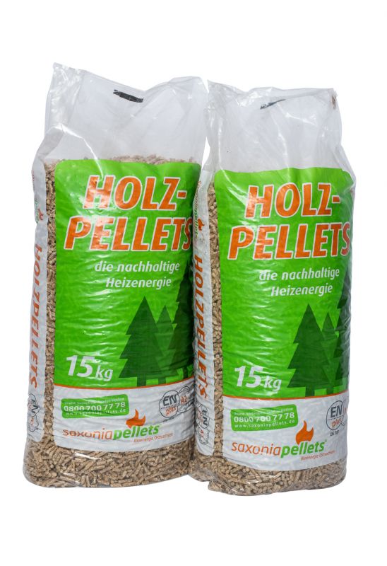 Saxoniapellets 6mm 15kg Sack 66 Sack Palette deutsche Herstellung - Image 3